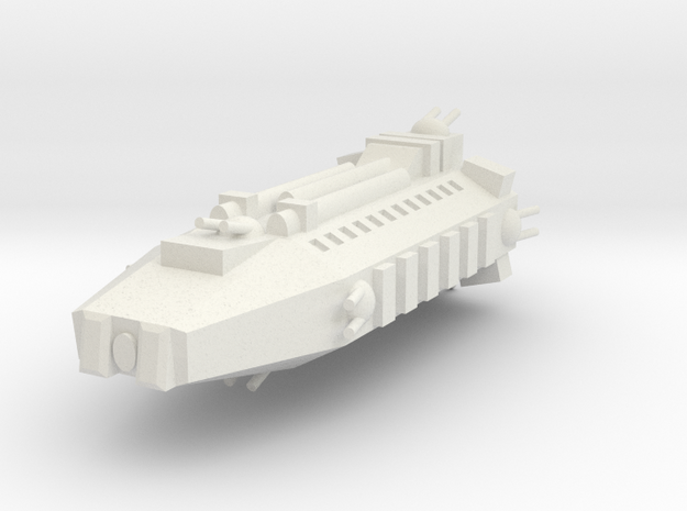 Earther Marine Assault Shuttle in White Natural Versatile Plastic