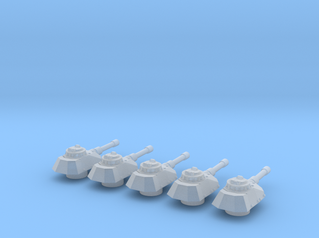 Panzer Mk IVsf cannon turrets in Tan Fine Detail Plastic