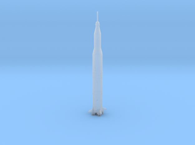 1/1400 NASA Saturn 5 Rocket in Smooth Fine Detail Plastic