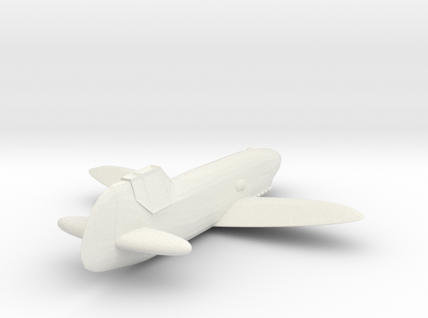 1/300 Hütter Hü 136 Stubo 1 in White Natural Versatile Plastic