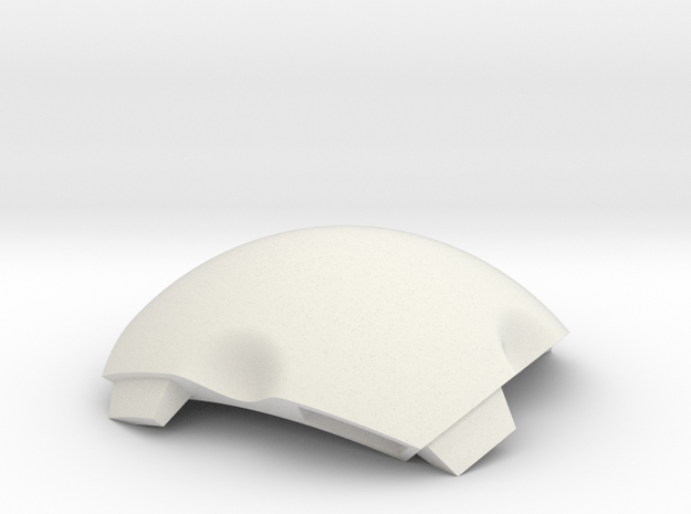 NSphere Thick (tile type:4) in White Natural Versatile Plastic