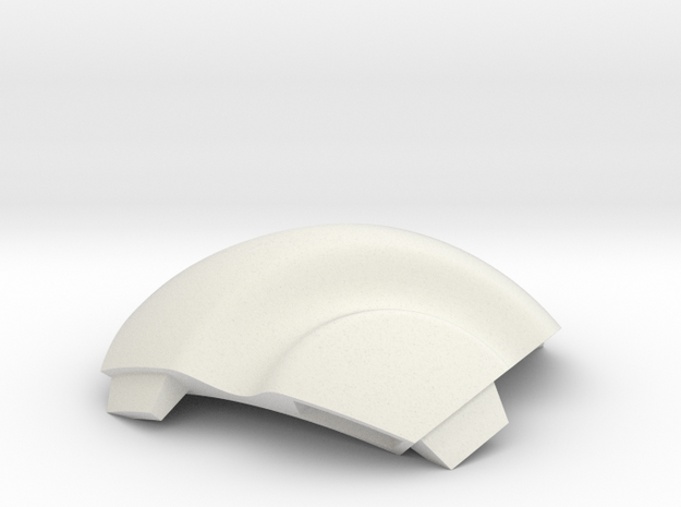 NSphere Thick (tile type:5) in White Natural Versatile Plastic