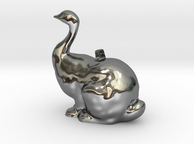 1397485507 00001 Bunny in Fine Detail Polished Silver