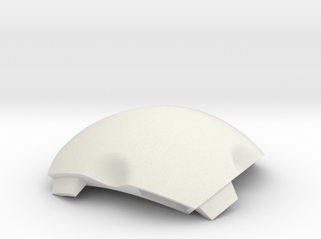 NSphere Palm (tile type:2) in White Natural Versatile Plastic