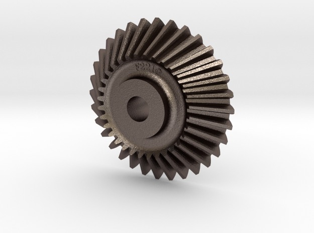 CounterShaftGear F-221-G - 1-22.5 Scale in Polished Bronzed Silver Steel