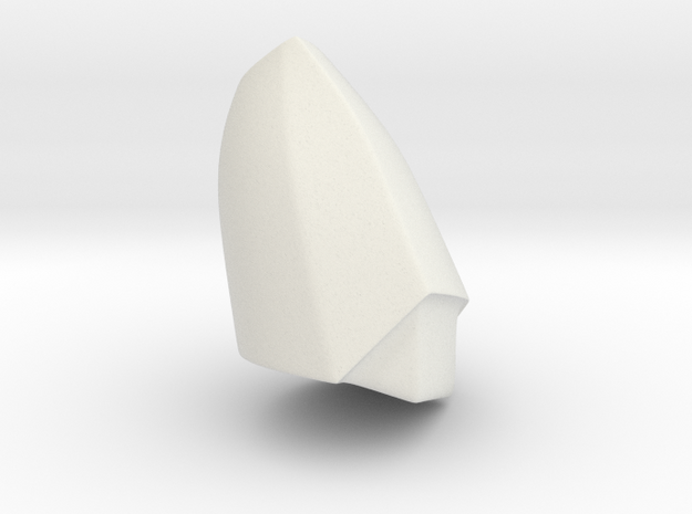 Iron Man mkIII - Ring-tip in White Natural Versatile Plastic
