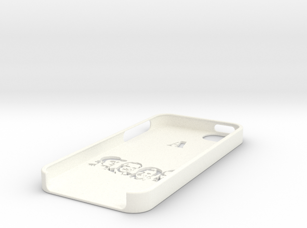 A-team iphone case in White Processed Versatile Plastic
