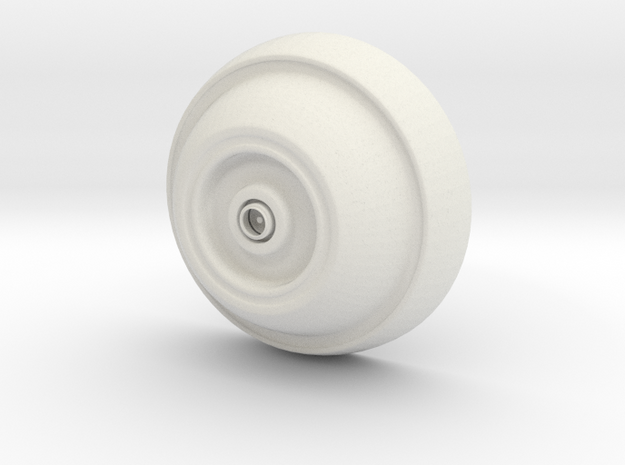 The Infinite Ball in White Natural Versatile Plastic