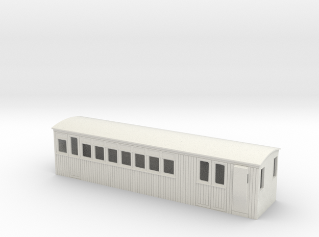 009 colonial 3rd brake coach in White Natural Versatile Plastic