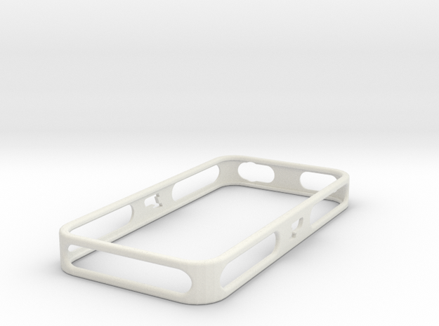 iPhone 4/4S Purdue Bumper in White Natural Versatile Plastic