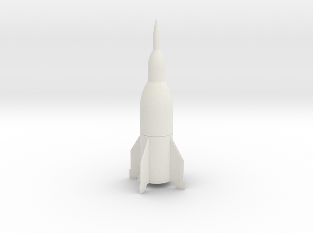 A9A10A11 Rocket 1:200 in White Natural Versatile Plastic