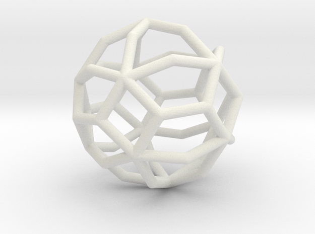 MaxiMin 42 Vertices in White Natural Versatile Plastic