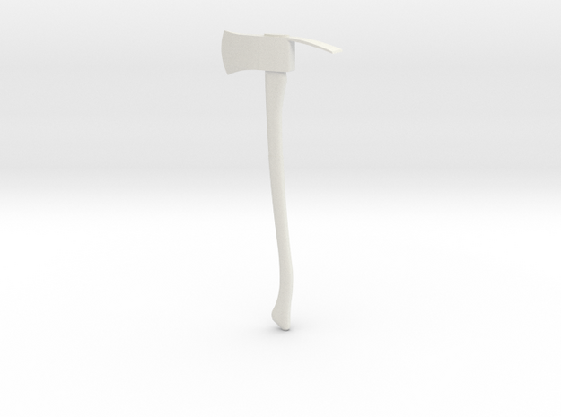1/10 Scale Pulaski Tool in White Natural Versatile Plastic