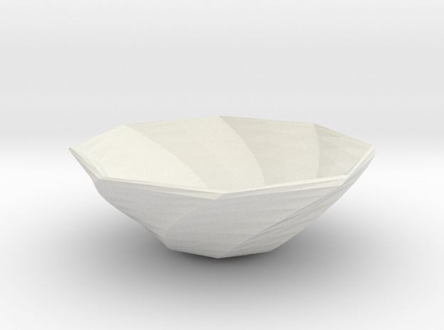 fruit bowl in White Natural Versatile Plastic