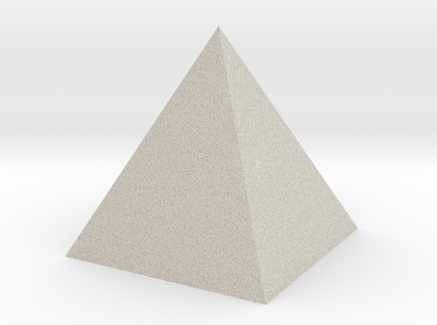 pyramid in Natural Sandstone