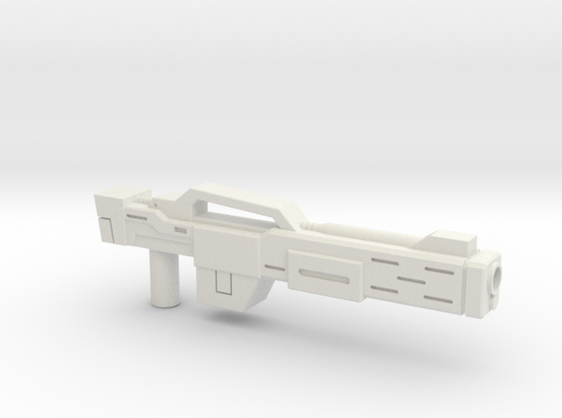Rifle (Upscaled) in White Natural Versatile Plastic