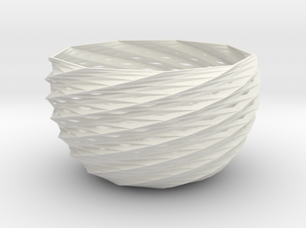 frodo basket 2 in White Natural Versatile Plastic