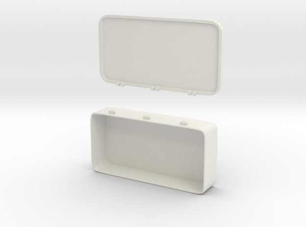 Stashbox in White Natural Versatile Plastic
