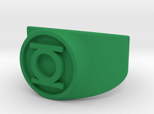 Original Hal GL Ring (Sz 5-15) in Green Processed Versatile Plastic