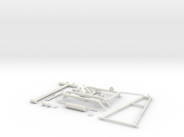 Pantograph Tenth Scale in White Natural Versatile Plastic