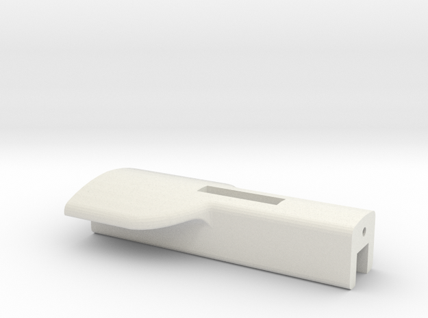 Trigger-3d Print Model in White Natural Versatile Plastic