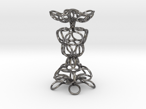 Knot Sculpture in Polished Nickel Steel