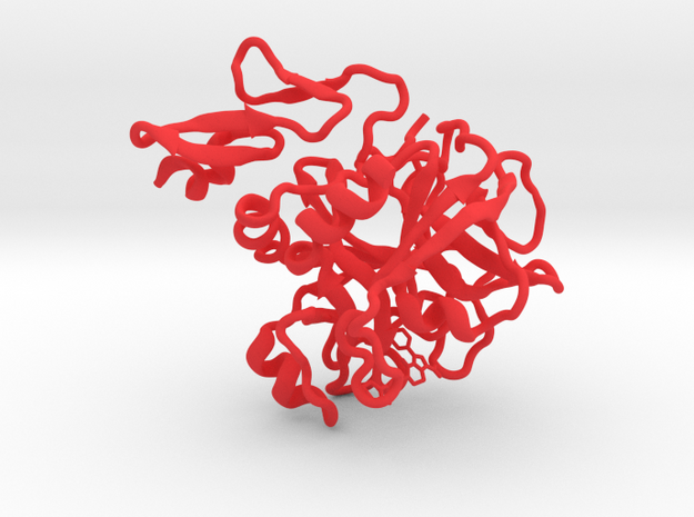 Factor Xa Apixaban in Red Processed Versatile Plastic