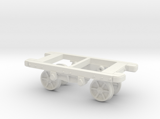 O9 Depford wagon chassis  in White Natural Versatile Plastic