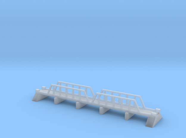 1/600 Steel Girder Road Bridge in Tan Fine Detail Plastic