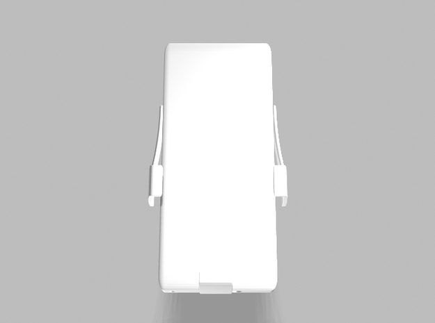 Universal Slim Smartphone Tablet 3200mah Charger in White Processed Versatile Plastic
