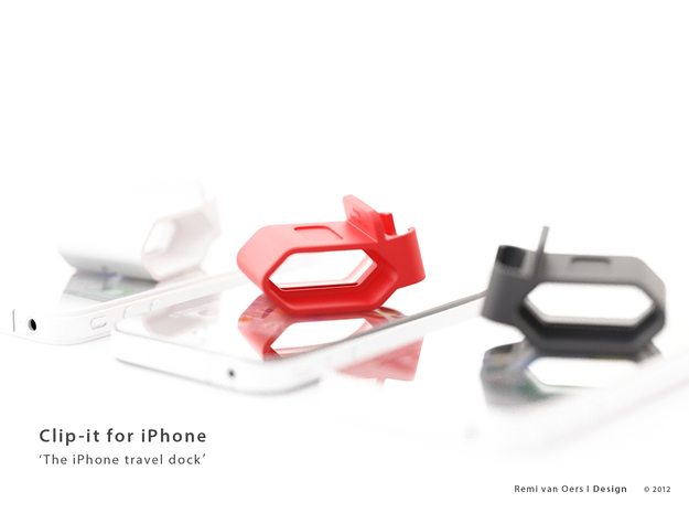 Clip-it - The iPhone travel dock