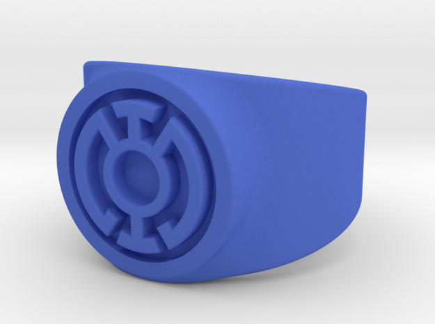 Blue Hope GL Ring Sz 9 in Blue Processed Versatile Plastic