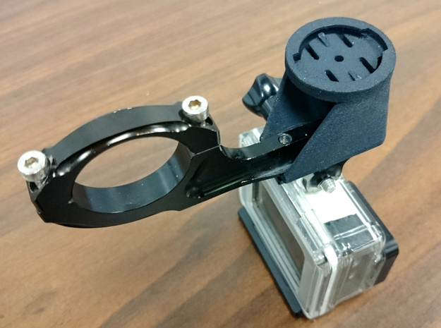 Garmin Edge adapter for K-Edge GoPro Handlebar Mou in Black Natural Versatile Plastic