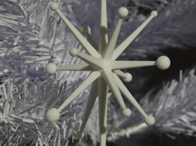 SputnicD in White Processed Versatile Plastic