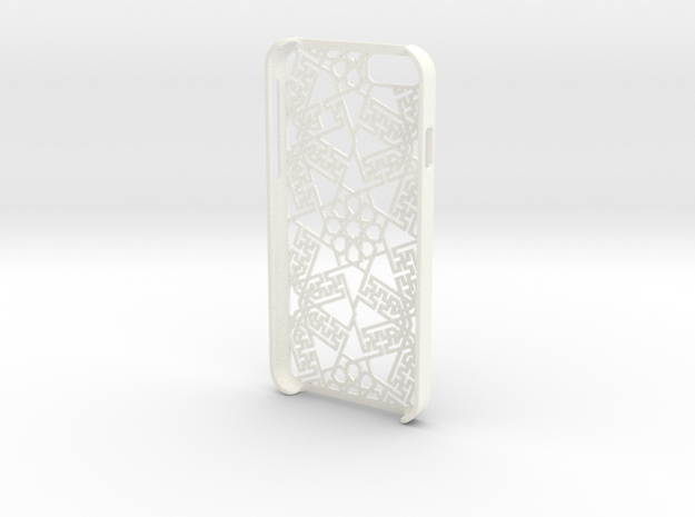 iPhone 6 - Case ORIENTAL in White Processed Versatile Plastic