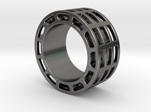 Minimal Ring (US 10.5) in Polished Nickel Steel