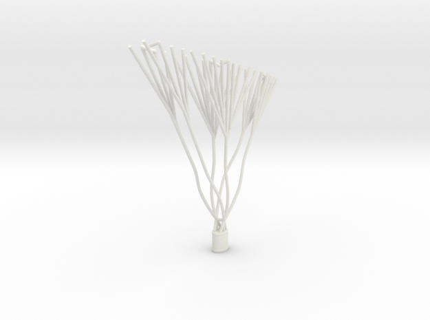 Caquot Balloon Replacement Basket in White Natural Versatile Plastic: 1:144