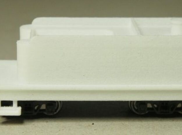 HOn30 tender for 2-8-0 steam loco in White Processed Versatile Plastic