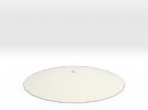 Austausch 5 für Faller Standard-Dach (H0 scale) in White Natural Versatile Plastic
