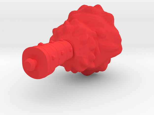 Bashersaurusarm in Red Processed Versatile Plastic