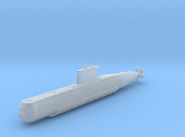 1/700 Type 209 - 1200 class submarine in Smooth Fine Detail Plastic