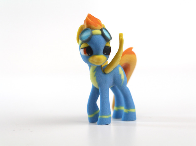 My Little Pony - Spitfire (≈80mm tall) in Full Color Sandstone