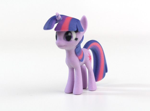 My Little Pony - Twilight (≈65mm tall) in Full Color Sandstone