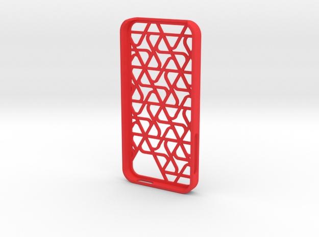 Iphone 5 Case Math in Red Processed Versatile Plastic
