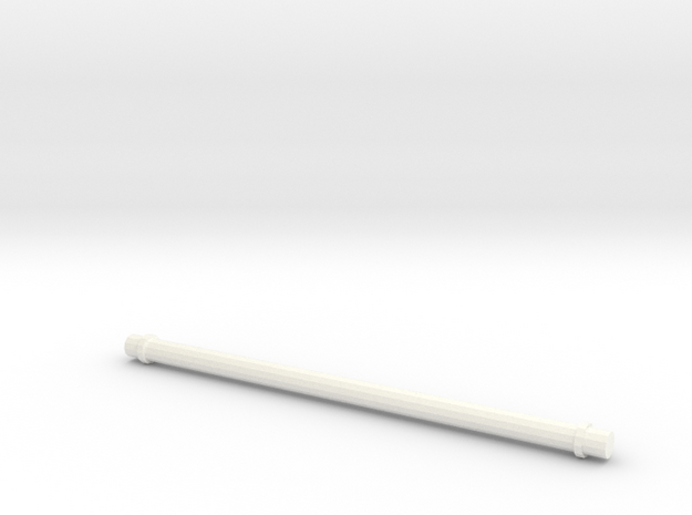 Sankakkei Rod #white #M in White Processed Versatile Plastic