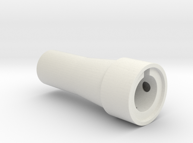 BB Sleeve MKII in White Natural Versatile Plastic