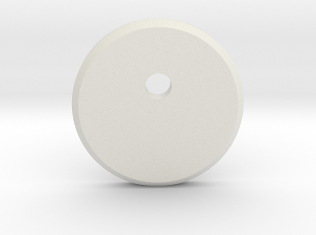 Pilot Chestbox Offset Disk in White Natural Versatile Plastic