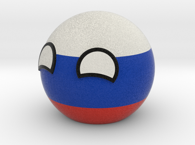 Russiaball in Full Color Sandstone
