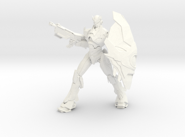 Jian - Blizzard / Jian - Ventisca in White Processed Versatile Plastic