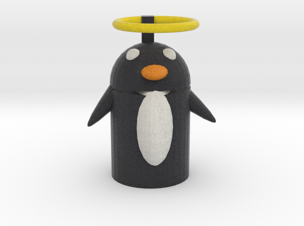 Saint Penguinius Penguin  in Full Color Sandstone
